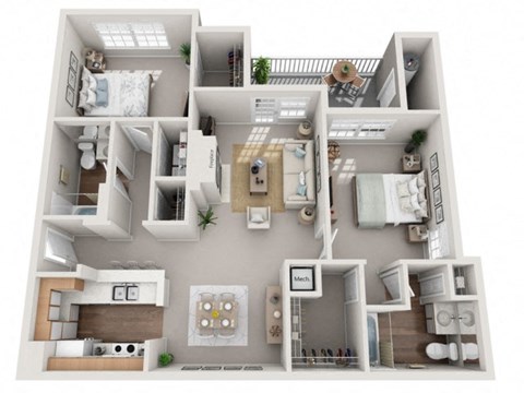 1810 W Wolfchase Circle 1-3 Beds Apartment for Rent - Photo Gallery 44